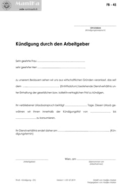 Kündigung Dienstgeber_Arztpraxis_Vorlage_Muster