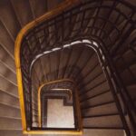 Gepflegtes Stiegenhaus in einem Wiener Wohnhaus
